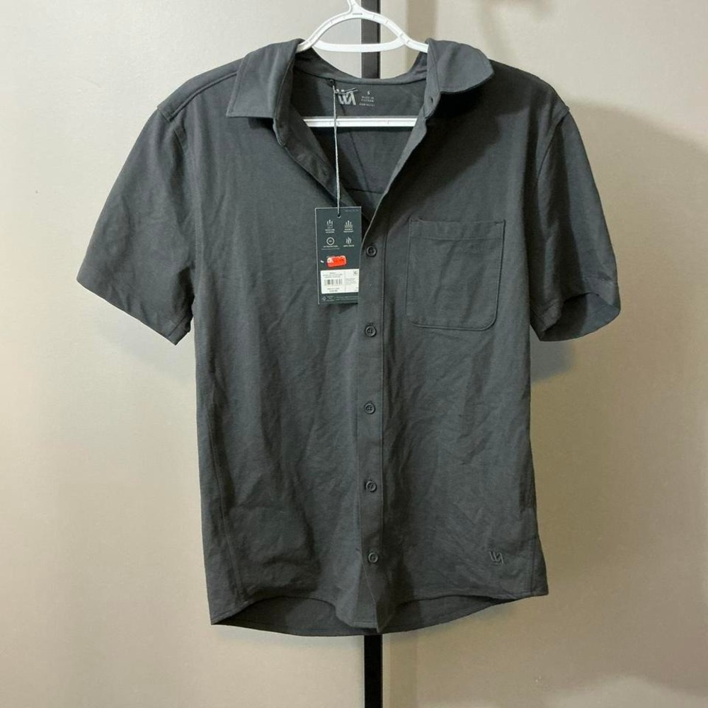 VRST Grey button up‎ shirt